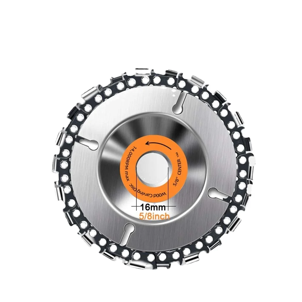 Диск для резьбы по дереву 4 дюйма резьба использования с угловыми шлифовальными