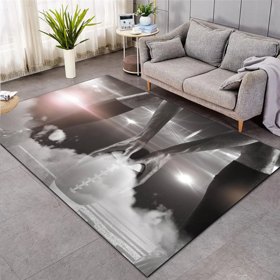 Зеленый бейсбольный ковер для футбола Детский поля спальни гостиной напольные