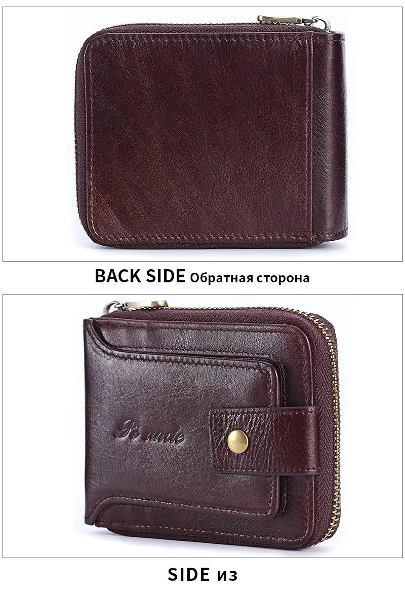 PIUNCLE из брендовой натуральной кожи; Для мужчин кошелек сумка RFID короткие портмоне маленький Винтаж кошельки Высокое качество отделение для монет тонкий бумажник