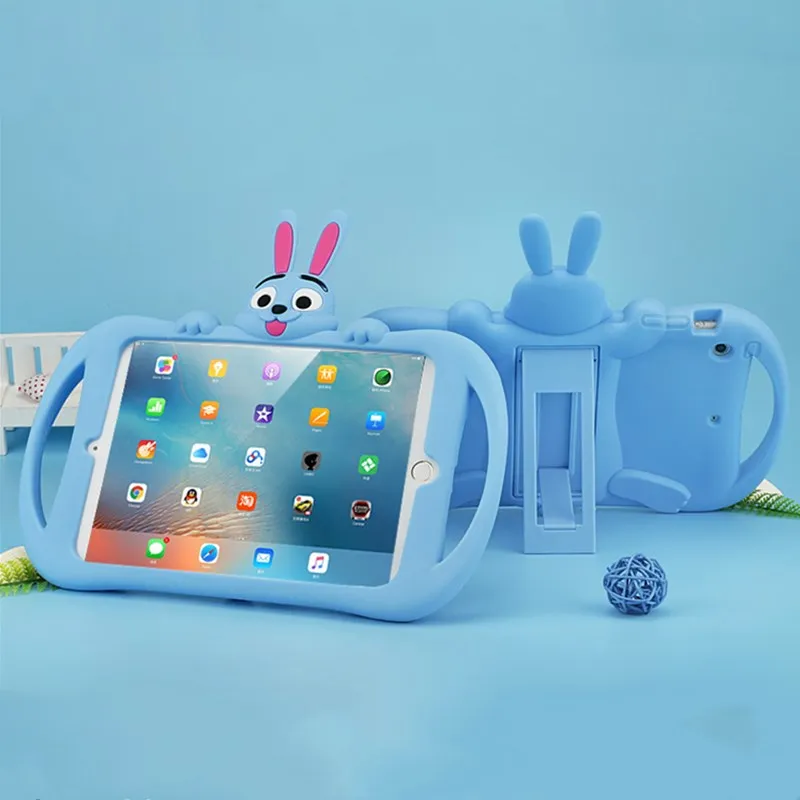Мягкий силиконовый защитный чехол для ipad mini 1 2 3 5 4 экологичный милый детский