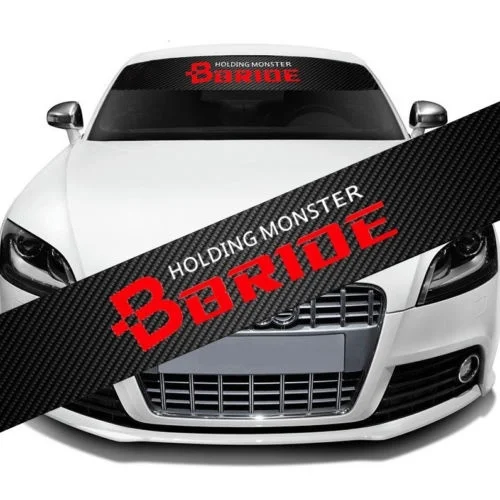 

Виниловая наклейка на лобовое стекло для невесты