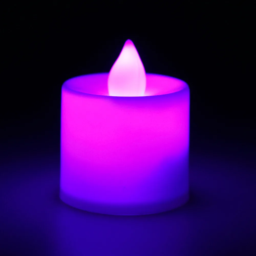 1pc Superior Romance LED Flash Flameless Candle Light Lamp Bithday Dinner Spa Party Pub Room Decor Stylish | Лампы и освещение