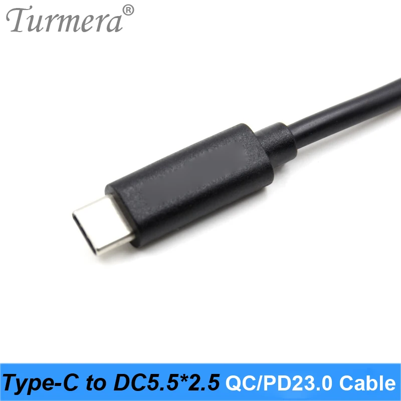PD QC3.0 20V триггер для источник питания Type-C к DC 5 5*2 мм зарядный кабель внешний