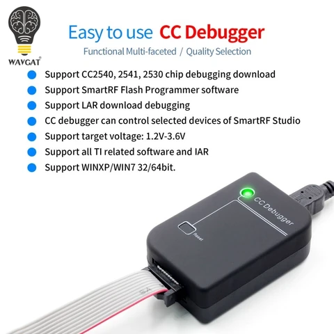 WAVGAT CC-depurador Zigbee эмулятор