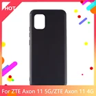 Axon 11 5G чехол Matte Мягкая силиконовая задняя накладка из ТПУ Обложка для ZTE Axon 11 4G чехол для телефона чехол тонкий противоударный