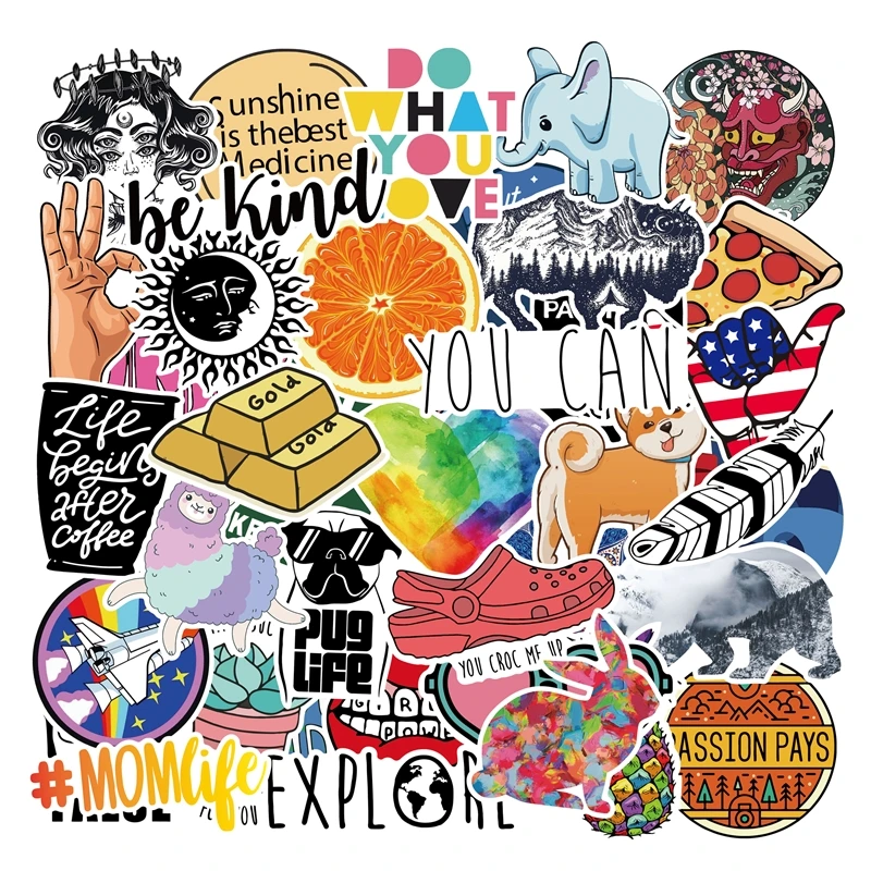 40 шт. милые онлайн знаменитые бестселлеры маленькие и чистые свежие наклейки