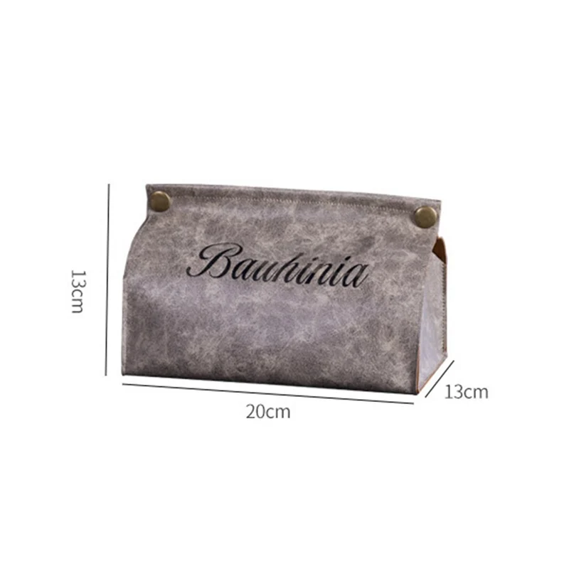 

Chic Tissue Case Box Container PU Leather Marble Pattern Home Car Towel Napkin Papers Dispenser Holder Box Case Table Decoration