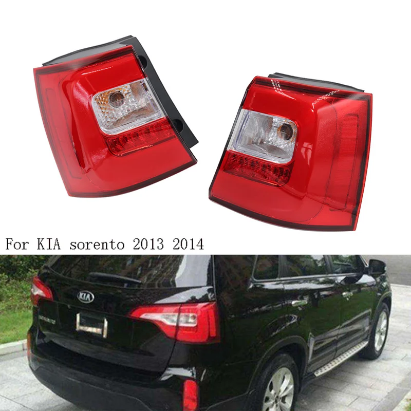 1pcs Outer Side LED Rear Tail Light For KIA sorento 2013 Tail lamp light Stop light taillamp Brake Light