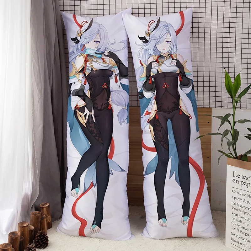

MGF Character Genshin Impact Dakimakura Shen He Anime Hugging Body Pillow Cover Case