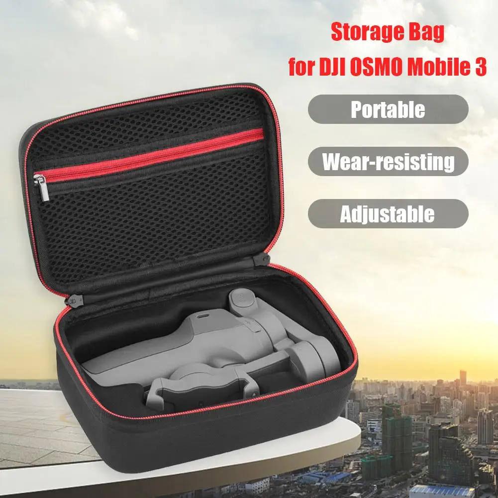 Жесткая Сумка для хранения двойная молния Дорожный Чехол переноски коробка DJI OSMO