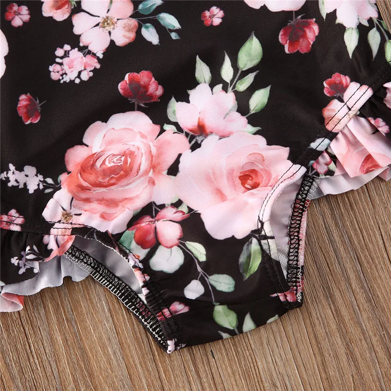 

Fashion Newborn Infant Baby Girls One-piece Bikini 2020 New Arrival Dinosaur Swimsuit Swimwear Children Bikini Swimming Costume