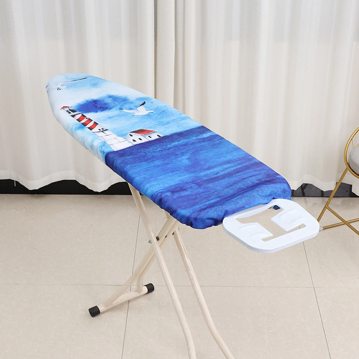 Модная гладильная доска чехол Серия океан шаблон ткань цифровая печать Высокое