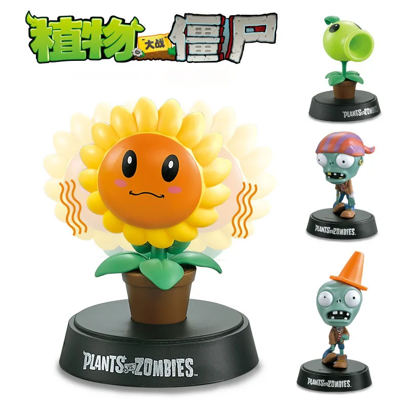 

2020 New Plants Vs Zombies Pvz Toy Plants Zombies Pvc Action Figures Toy Doll Set For Collection Party Decoration