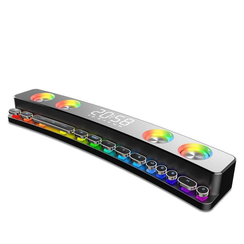 

Bluetooth игровой динамик Саундбар USB 3D стерео сабвуфер AUX FM для помещений