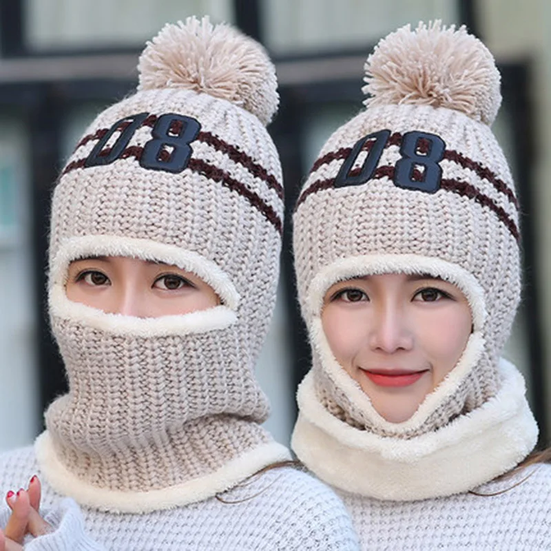 Новая модная новинка Лидер продаж многофункциональная вязаная шапка Балаклава