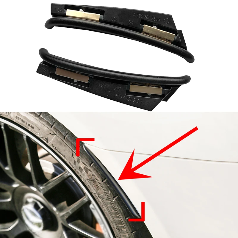 

Для Benz S205 W205 C180 C200 C250 C300 C43 S213 W213 E200 E250 E300 E43 AMG 2015-2020 крыло расширение колеса брова крышка