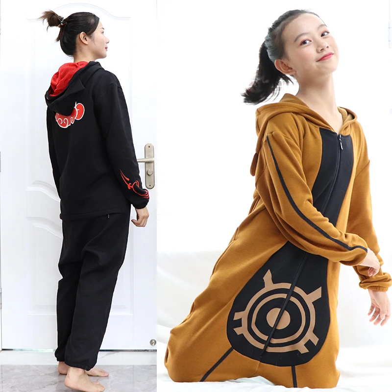 Костюм для косплея из аниме Наруто одежда сна с кроличьими ушками банный халат