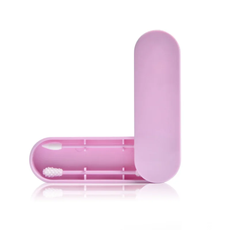 

Washable Portable Silicone Buds Swabs Tool Reusable Cotton Swab Ear Cleanning Durable Makeup Swabs Sticks Soft Flexible Tools