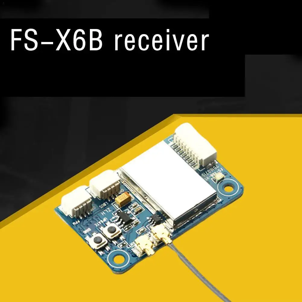 

Приемник Flysky X6B 2,4G 6CH i-BUS PPM PWM приемник для AFHDS i10 i6s i6 i6x i4x передатчик для FPV квадрокоптера