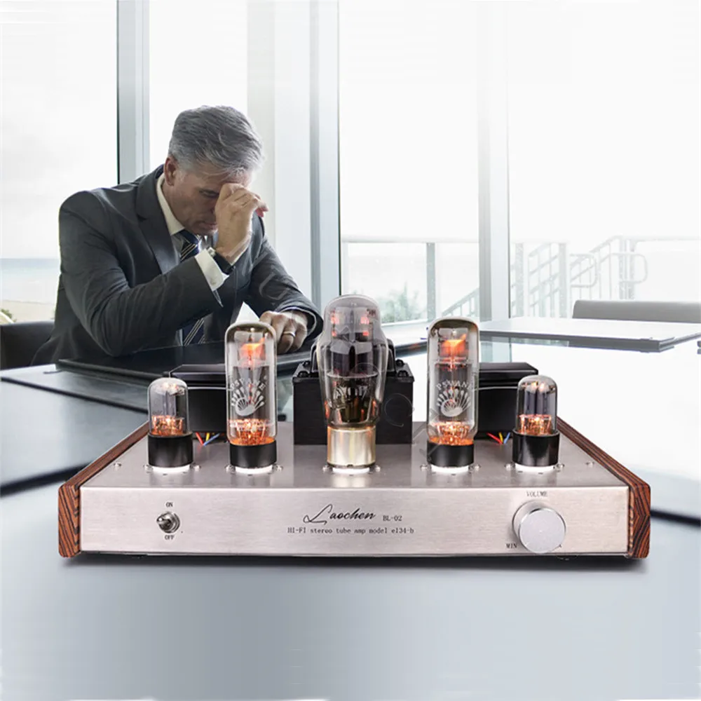 Ламповый усилитель Nuotech Laochen класса A EL34 Pure Pre-Amp Hifi Fever домашний кинотеатр