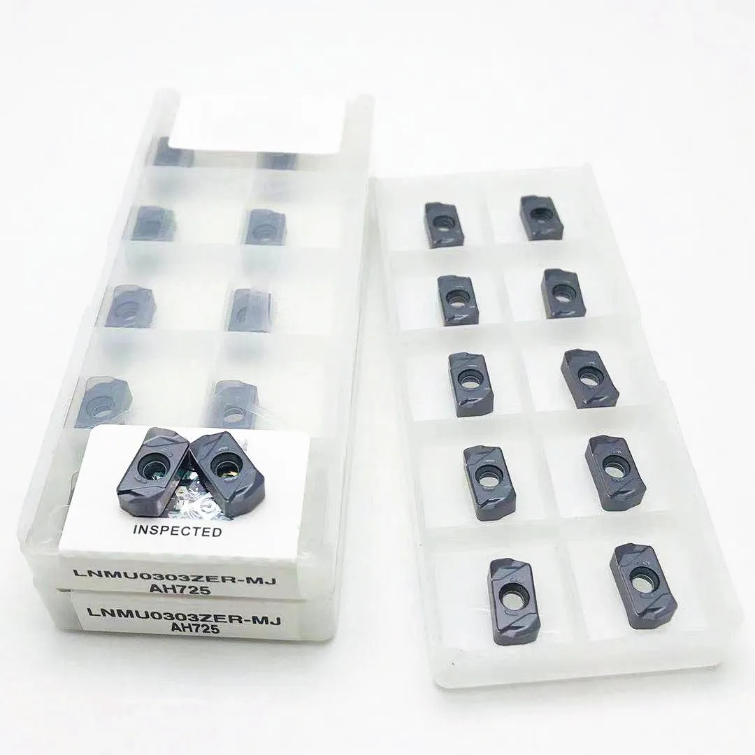 EXNR03 turning high-speed insert LNMU0303ZER MJ AH725 carbide double-sided rapid feed EXNR03R cutting tool LNMU 0303 | Инструменты