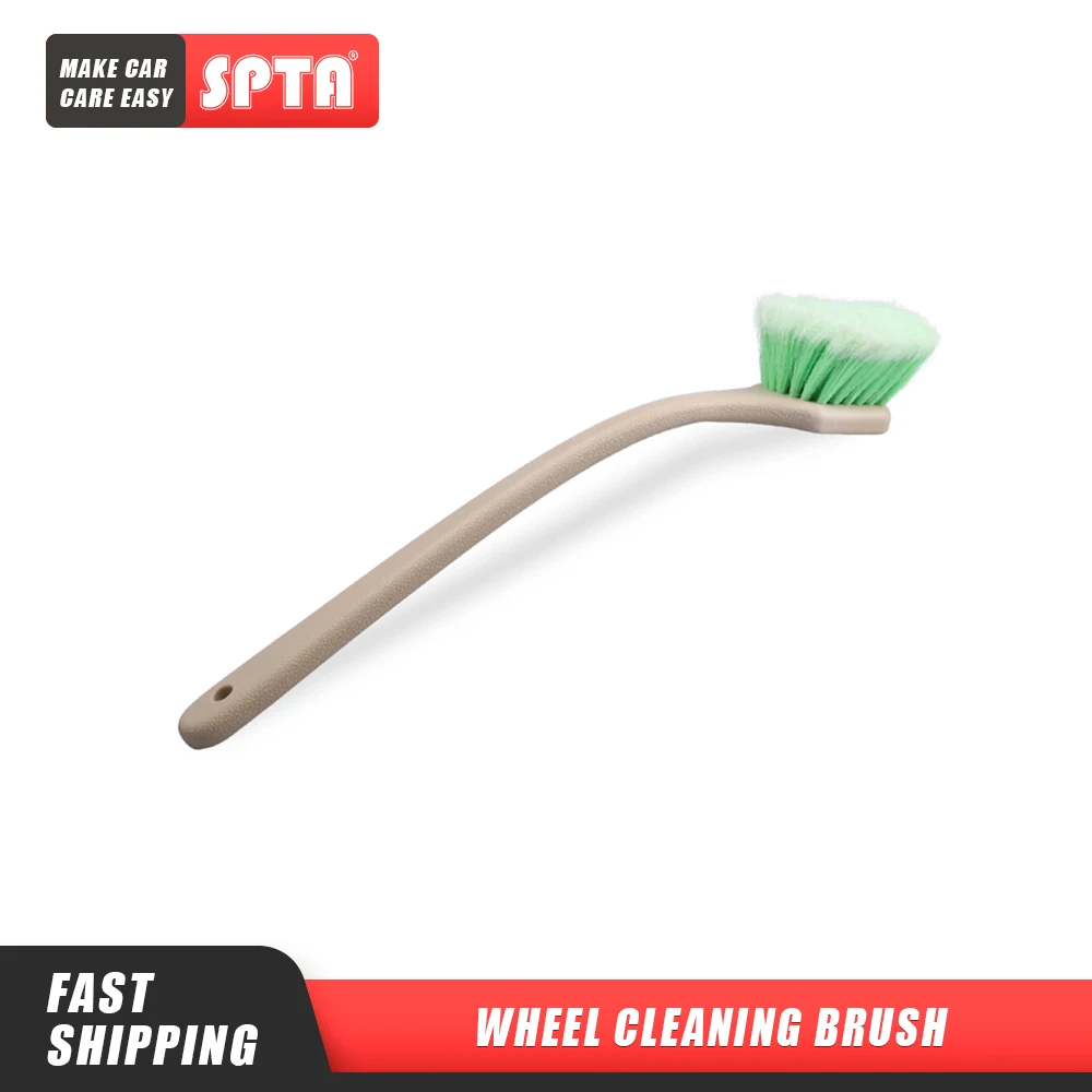 Щетка для колеса SPTA гибкая щетка очистки обода длинная ручка автомобиля
