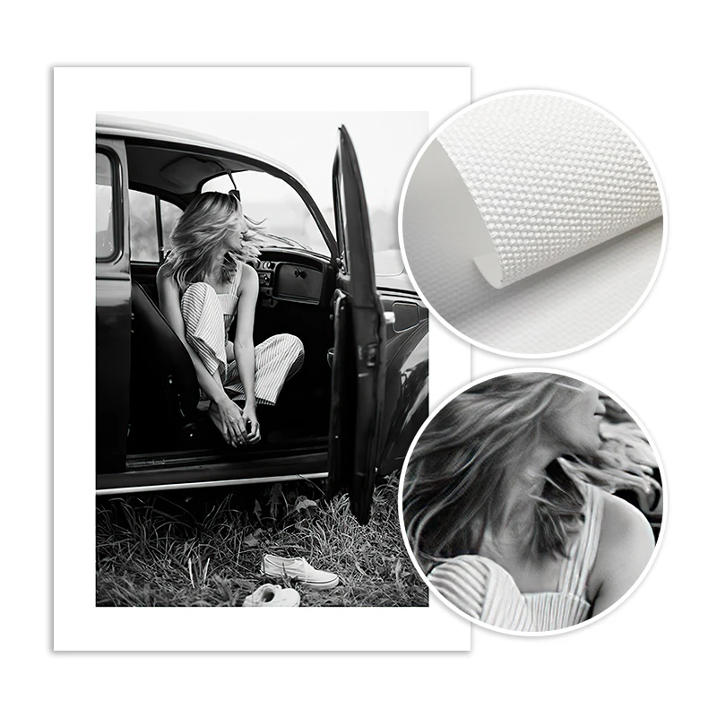 

Black White Tropical Landscape Summer Decoration Canvas Painting Green Leaf Beach Poster Print Scenery Wall Art for Home