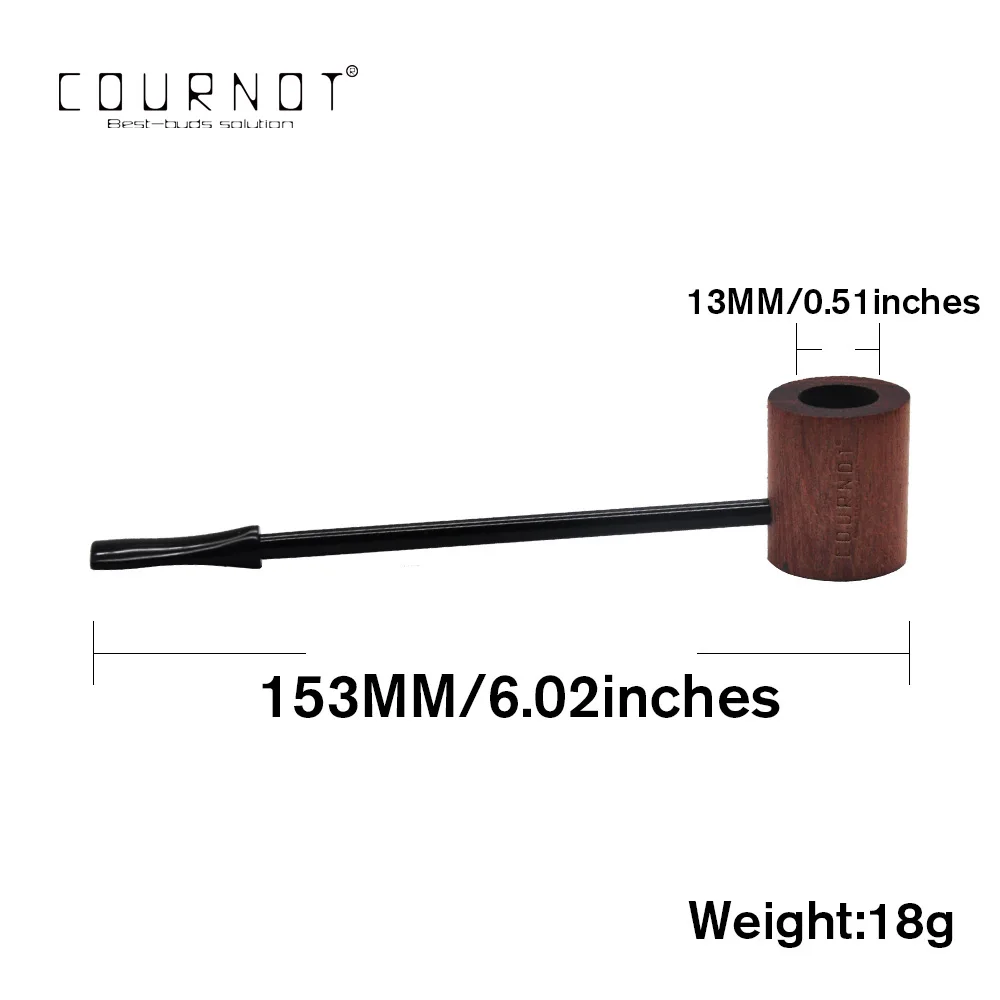 Один набор красные сандаловые Деревянные трубы Popeye деревянные курительные