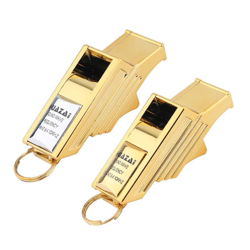 

Football Referee Whistle Professional Gold Army Gear Volleyball Basketball Rugby Outdoor Survival Camping Soccer Teacher Whistle