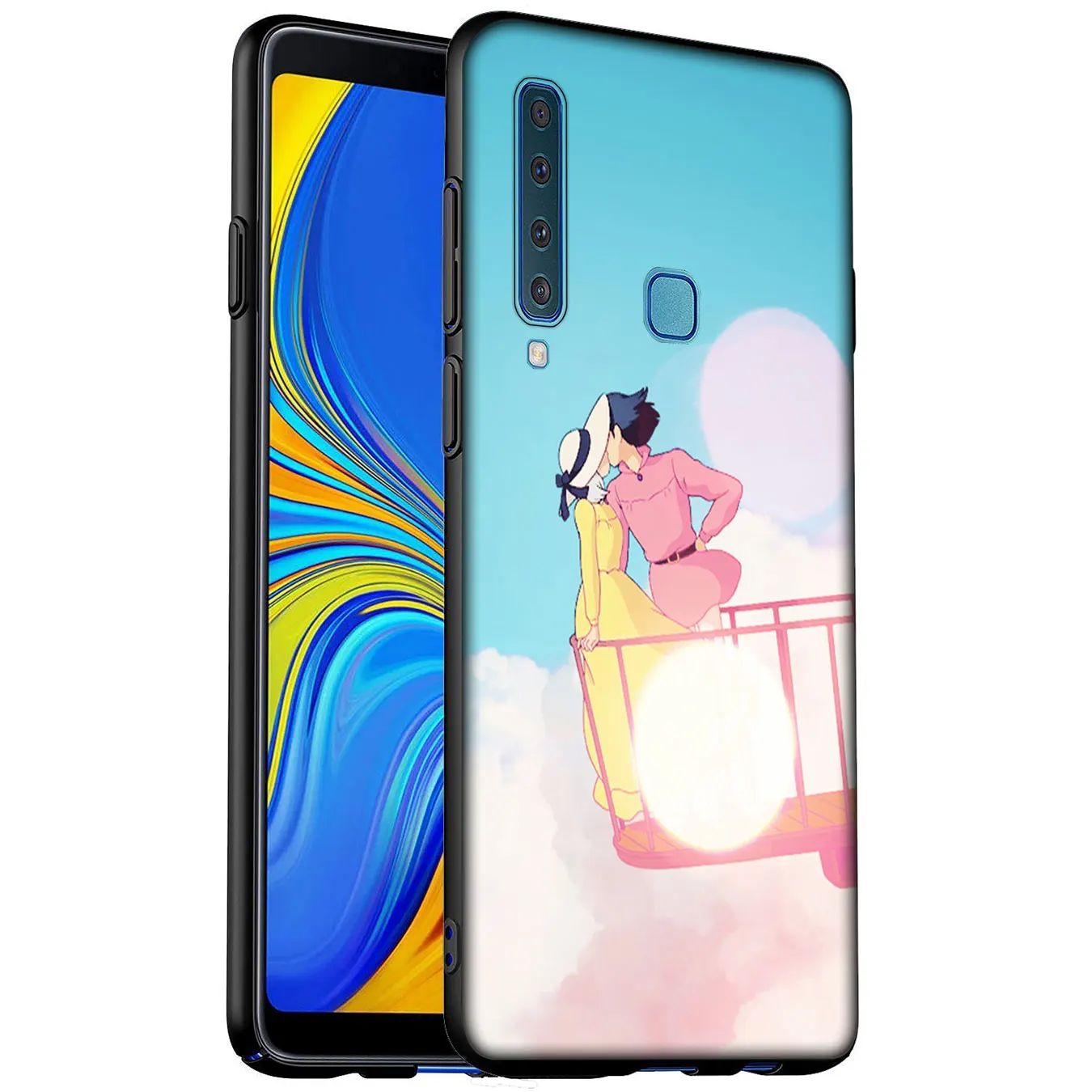 Howl's Howls Moving Castle Мягкий силиконовый чехол для телефона Samsung Galaxy A6 A7 A8 A9 2018 A3 A5 2016 2017