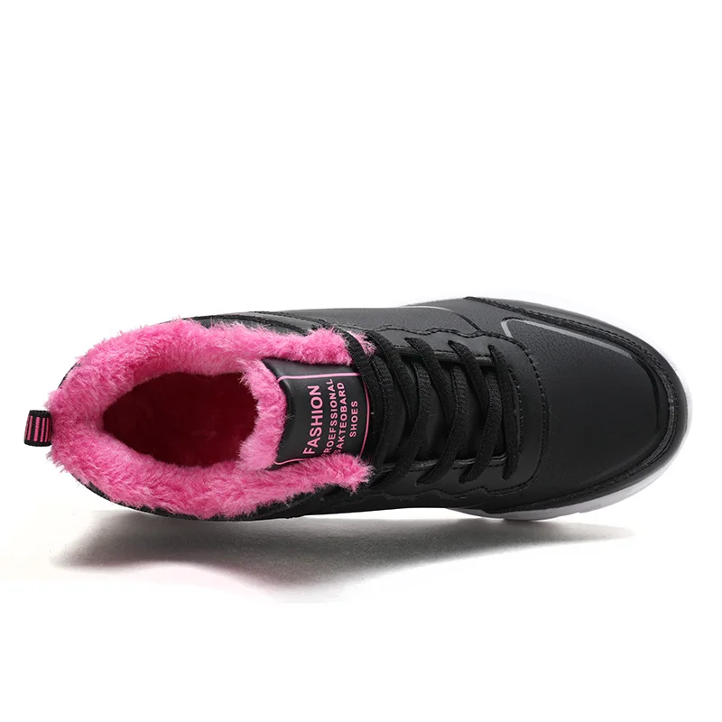 

Womens Designer Sneakers Winter Fur Inside Running Athletic Shoes Ladies Keep Warm Trainers Shoes Women Snow Sports Shoes