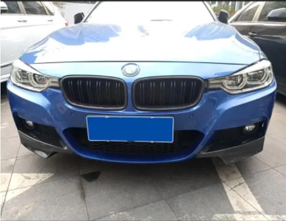 Автомобильный передний бампер из углеродного волокна спойлер разветвители