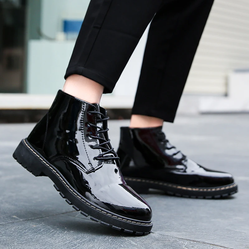 

Mens Casual Shoes Hot Sale Casual Shoes Man Fashion Men Men's Boots Black Snow Sneakers Light Breathable Coturno Sport