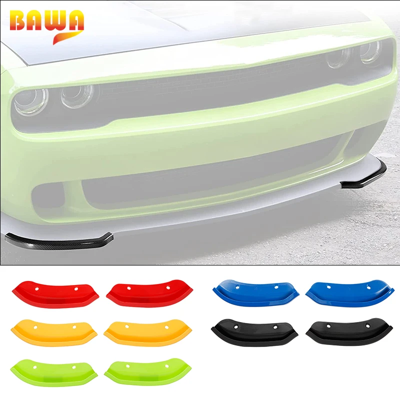 

BAWA Car Front Bumper Protector Cover Case Stickers Cover Accessories For Dodge Challenger 2015-2021