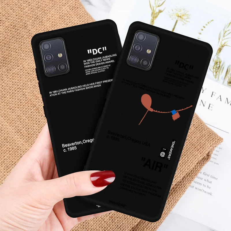 Лидер продаж спортивная обувь брендовый мягкий чехол для телефона Samsung A10 A30 A40 A50