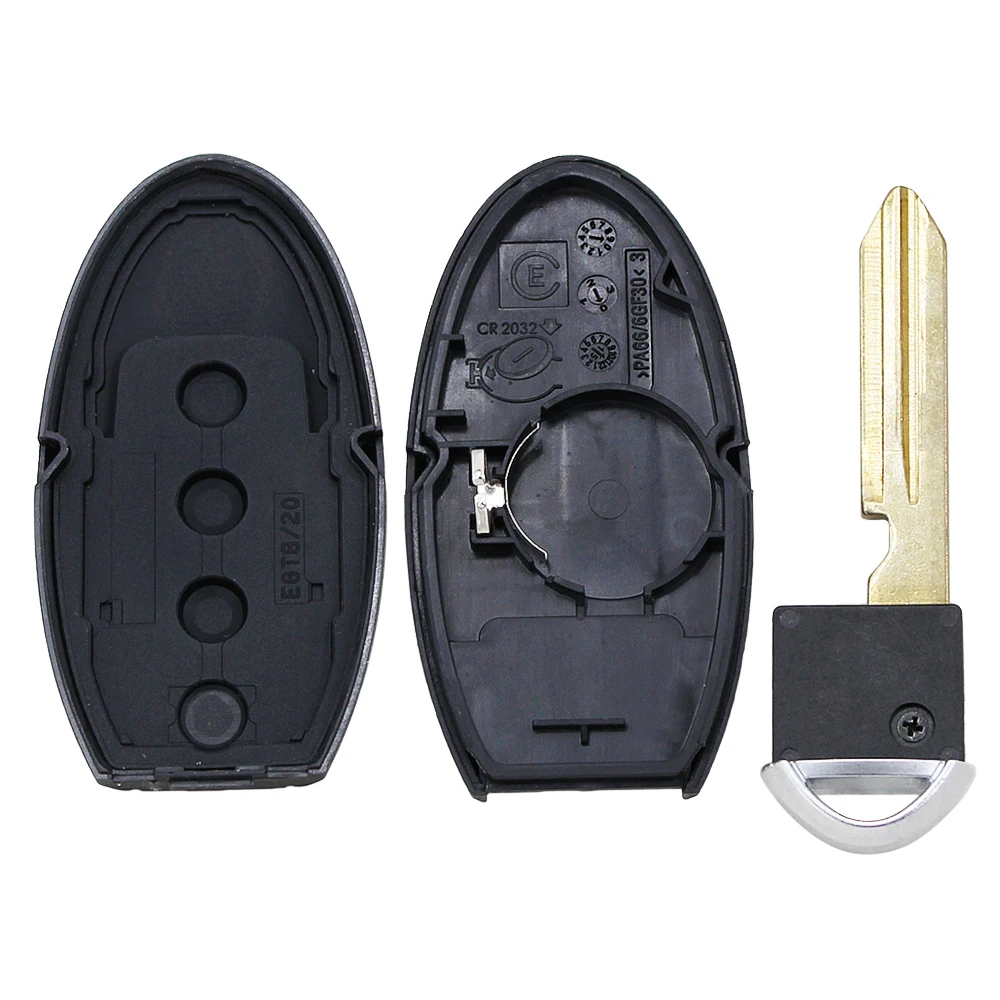 Чехол для ключей с дистанционным управлением 3 + 1 кнопки 4 корпус смарт
