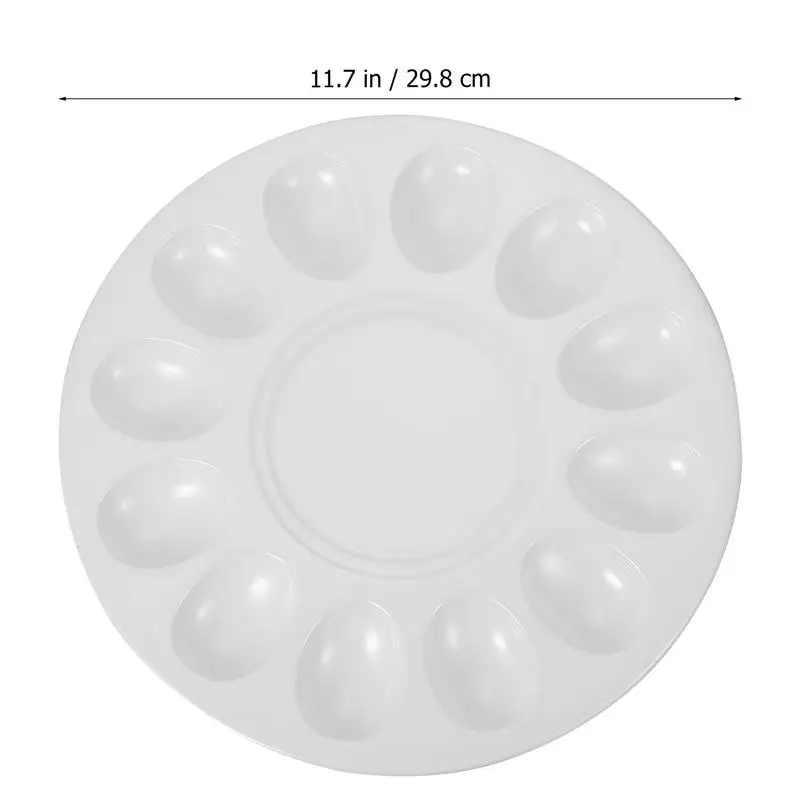 

1pc Shrimp Paste Plate Melamine Storage Plate Home Meatballs Tableware