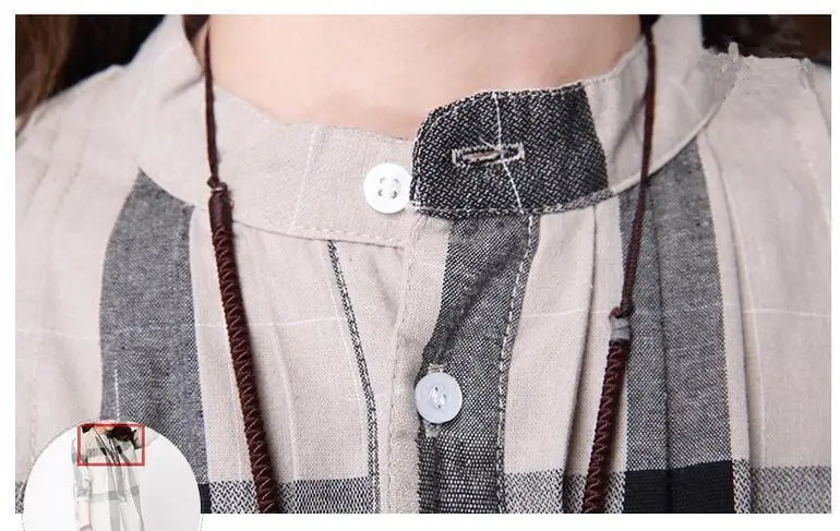 #2838 весна осень хлопок лен длинные рубашки для женщин с длинным рукавом