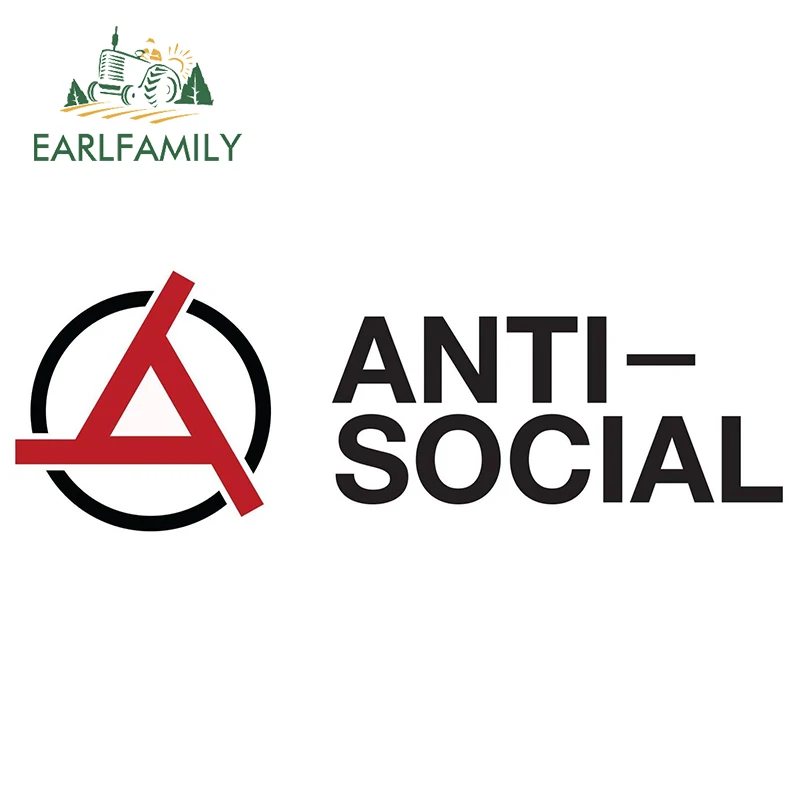 

EARLFAMILY 13 см x 4,4 см Забавный Противоугонный текст Автомобильная наклейка Водонепроницаемая наклейка окно бампер багажник RV VAN окклюзия царап...