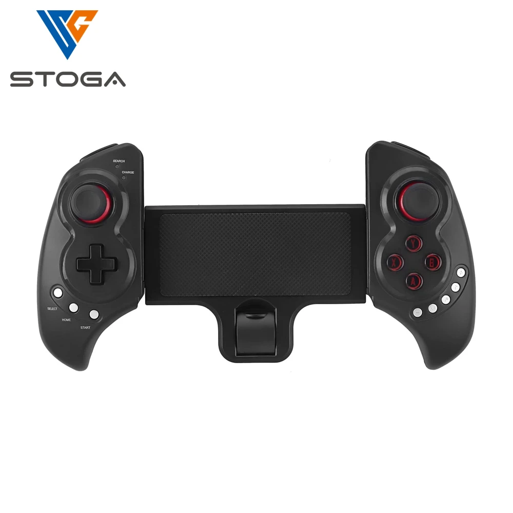 

Stoga Mobile Game Controller Wireless Gamepad Gaming Trigger Compatible with 5-10" iOS Android Phone PC Tablet