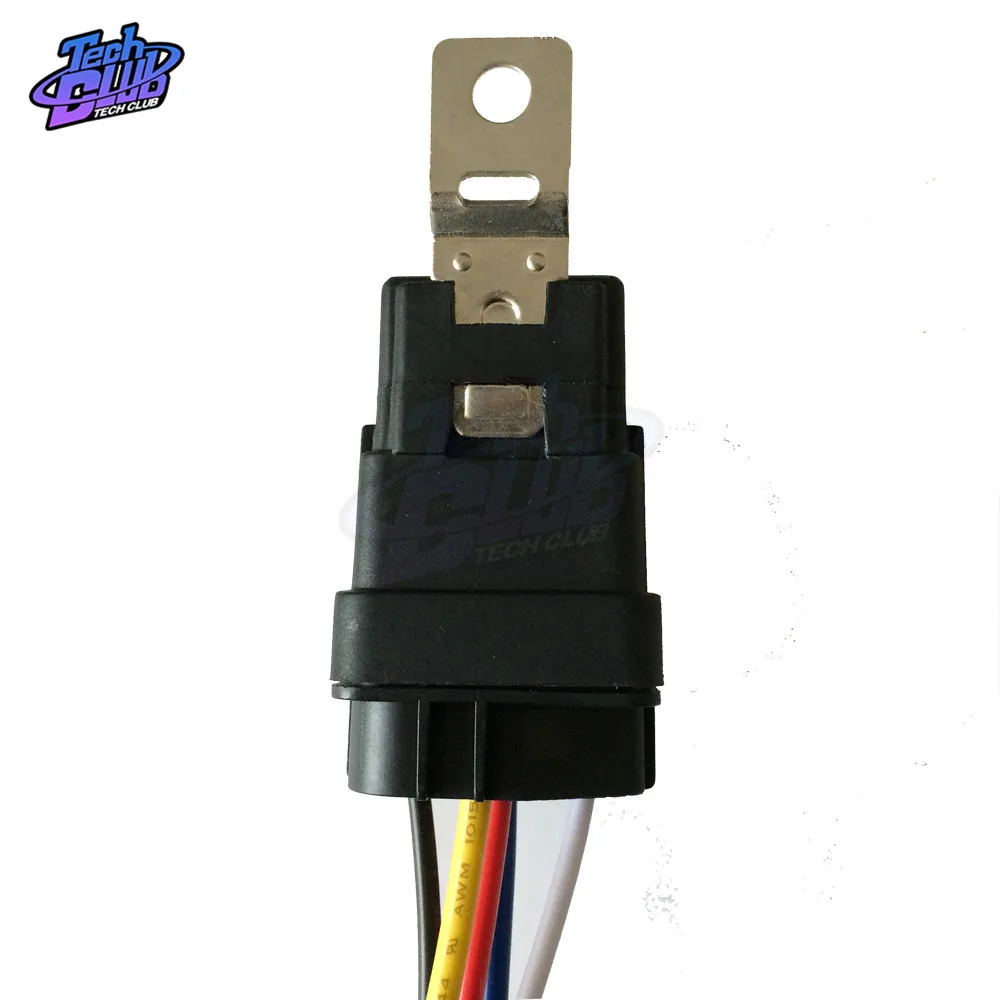 1 шт. автомобильное реле водонепроницаемое интегрированное проводное 12 В