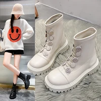 fashion ankle boots women martin boots platform leather ladies winter boots 2021 vanny factory store