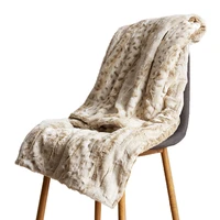 super soft pv plush blankets microfiber faux fur leopard throw blankets 130160cm 150200cm sofa chair airplane blankets