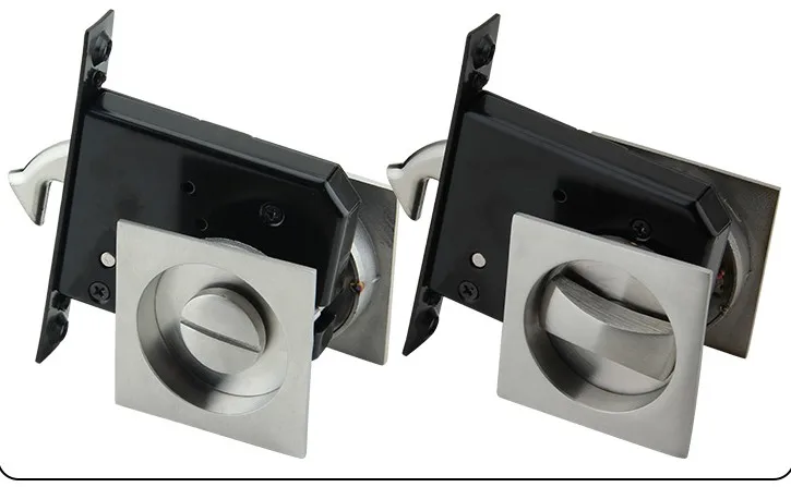 Лучшая безключевая кровать дверной замок для ванной Женский утопленный