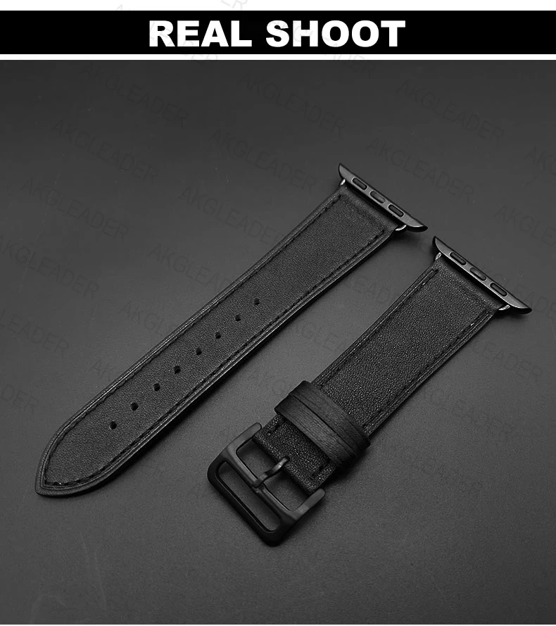Для Apple Watch Series 5 4 40/44 мм браслет на запястье из натуральной кожи ремешок для часов с заклепками пользовательское издание ремешок для часов для серии 3 2 ремешок