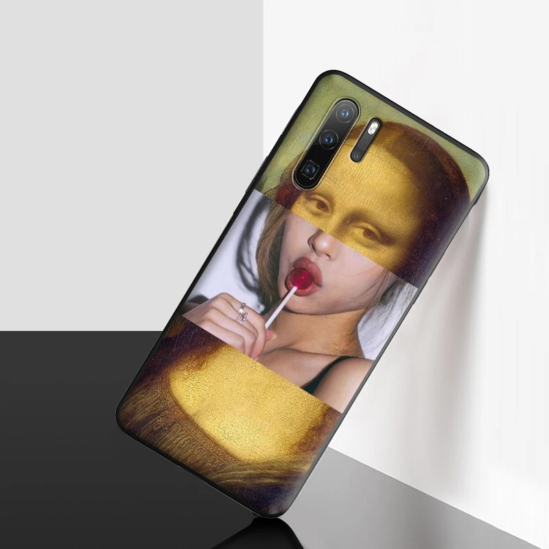 Чехол с художественной эстетикой Ван Гога Моны Лизы Давида для Huawei Mate 10 20 Lite Y6 Y7 Y9