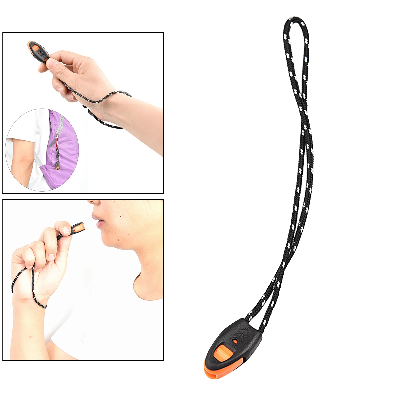 

Lightweight Safety Survival Whistle Whistles w/ Lanyard for Outdoor Boating