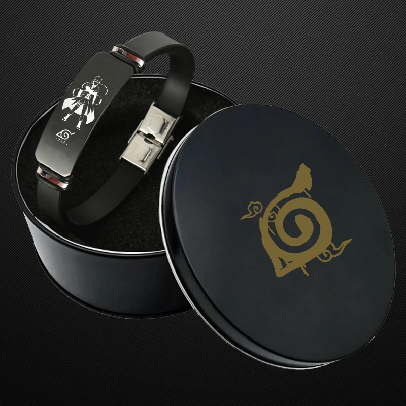 Японский браслет Наруто удзумаки из аниме браслеты для мальчиков и девочек с