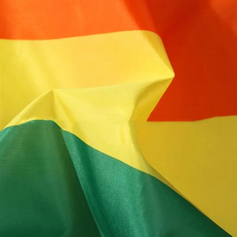

Polyester Rainbow Flag Large LGBT Pride Flag Outdoor Banner (60*90cm)