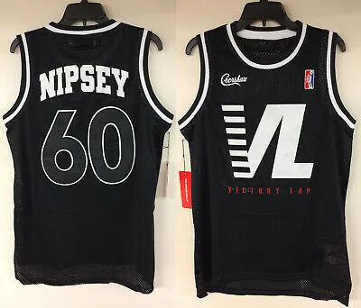 Кроншоу Victory Lap Cover хип хоп рэп нипсей хасл 60 баскетбольная майка Мужская сшитая